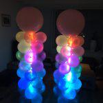 Ballonnen pilaren met Led