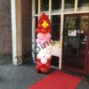 Ballonnen pilaar Sinterklaas