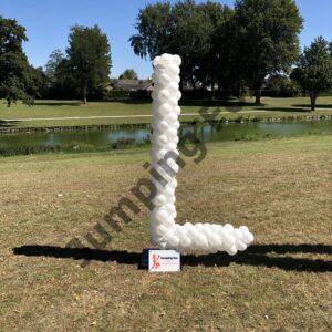 ballonnen pilaar letter xl L