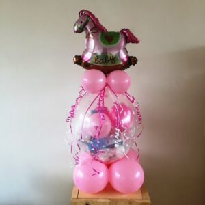 ballonnen cadeau baby met paard