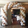 Ballonnenboog koper wit