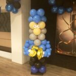 Ballonnen pilaar Abraham 50