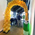 Ballonnenboog XXL champagne