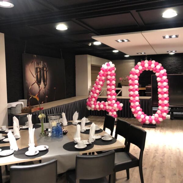 Ballonnenpilaren cijfers xl 40