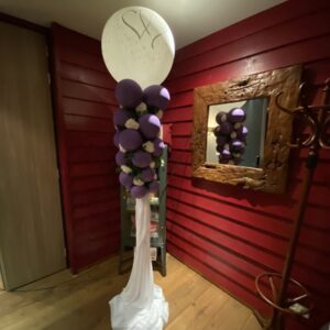 Ballonnen liefdes pilaar