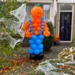 Ballonnen pilaar Halloween pop