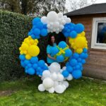 Ballonnen organische decoratie