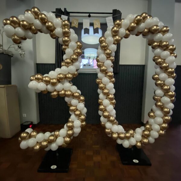 ballonnen pilaren cijfers xl 30