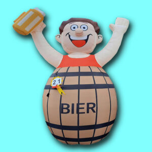 Abraham pop Bier man in vat